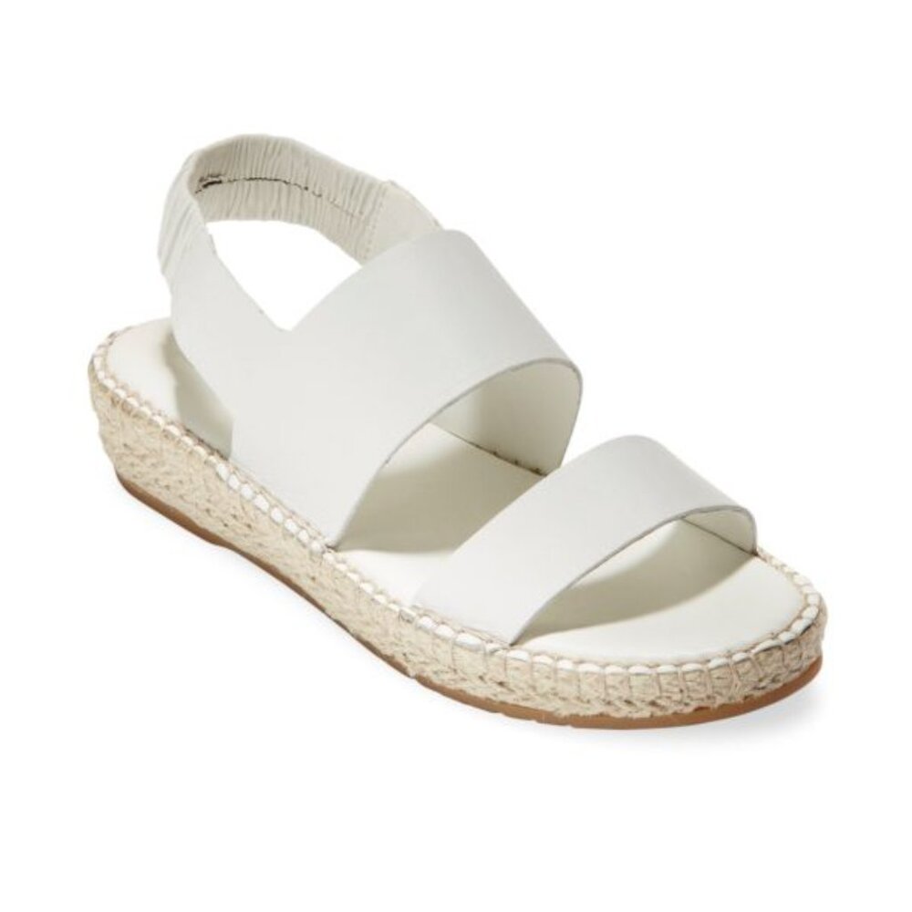 Cole Haan CloudFeel Leather Espadrille Sandals 11M - Picture 2 of 12